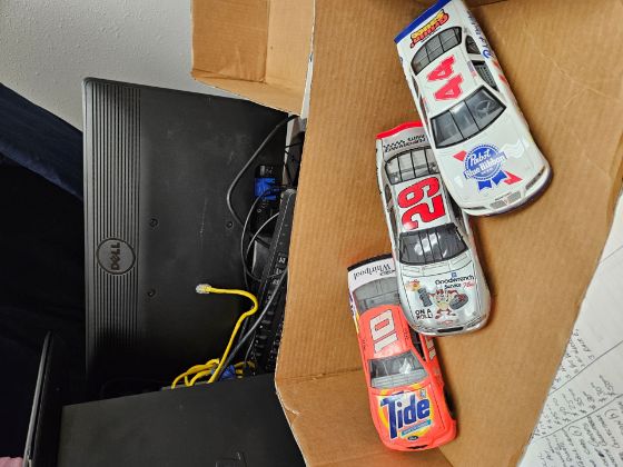 Picture of 3 metal stock cars