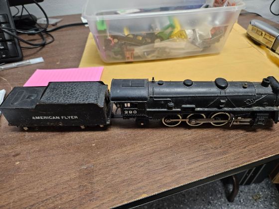 Picture of American flyer locomotive