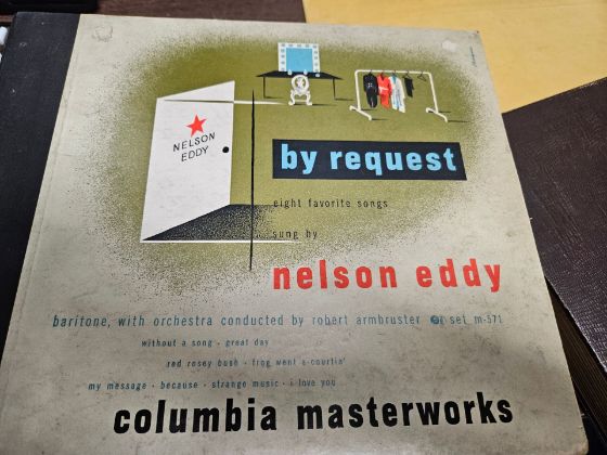 Picture of Nelson Eddy 78 rpm