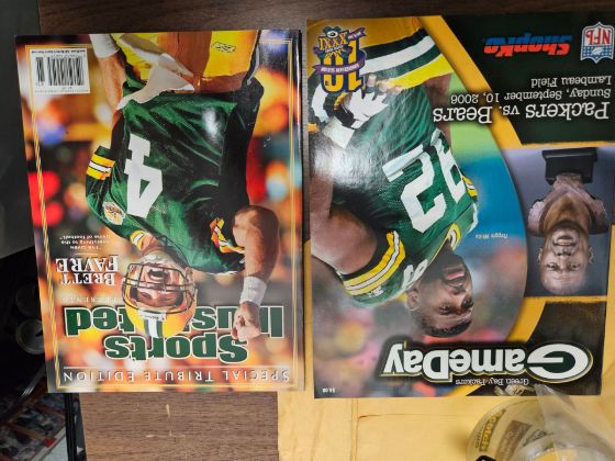 Picture of Reggie White/Brett Farve special 