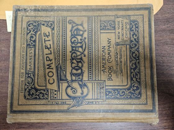 Picture of Barnes's Geograhy Book