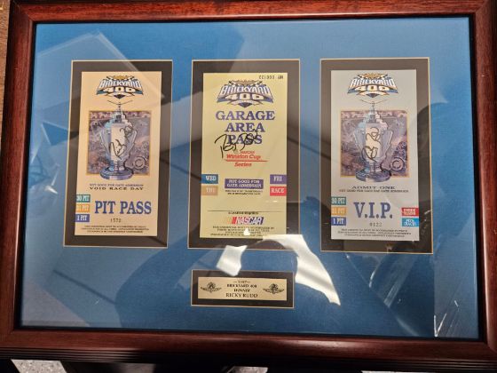 Picture of Ricky Rudd 1997 signed plaques